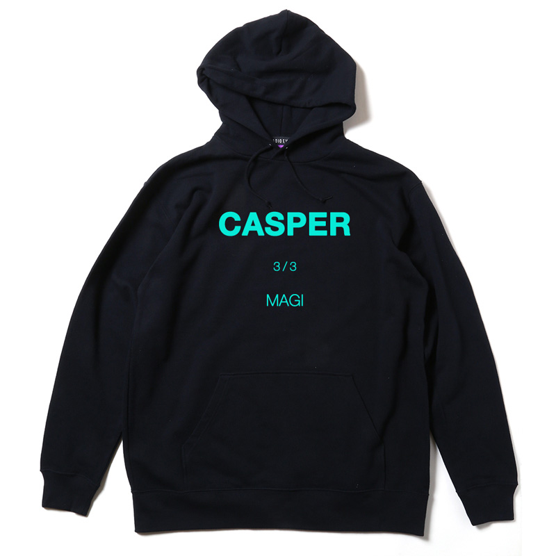 RADIO EVA 495 MAGI SYSTEM BIG Parka/CASPER（ブラック×ブルー）