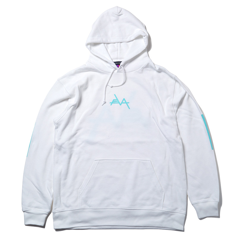 RADIO EVA 612 EVANGELION Solid Line Logo Parka/ホワイト