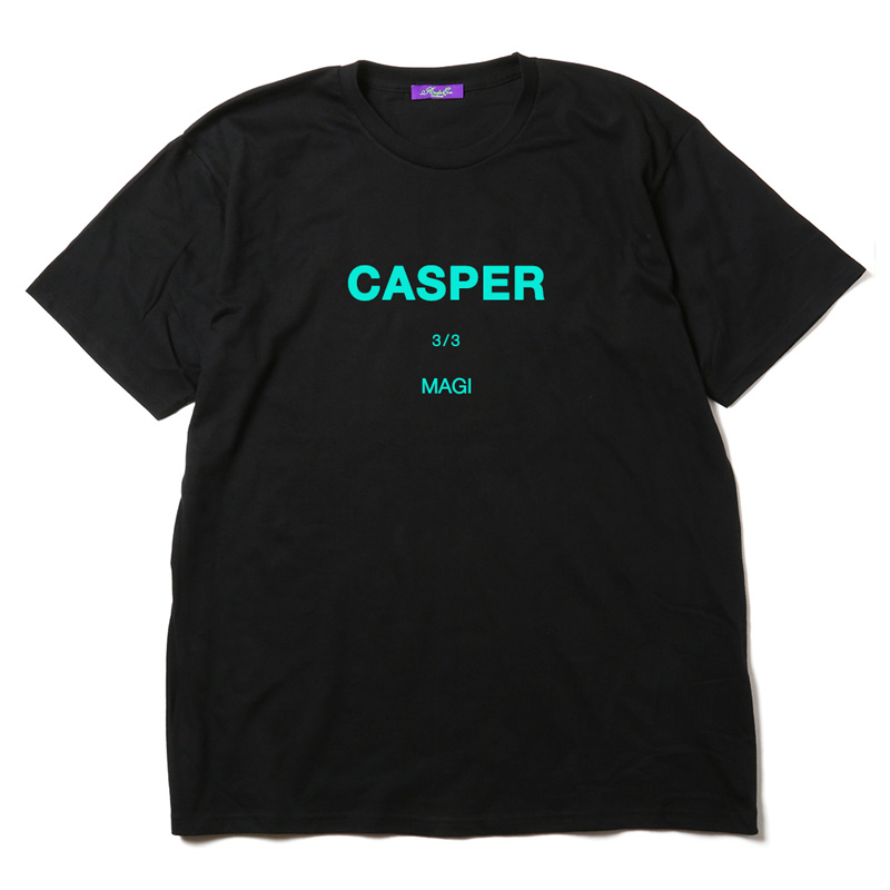 RADIO EVA 494 MAGI SYSTEM BIG T-Shirt/CASPER（ブラック×ブルー）