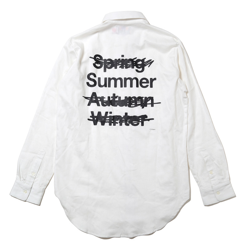 RADIO EVA 627 NEW ONLY SUMMER SHIRTS/ホワイト