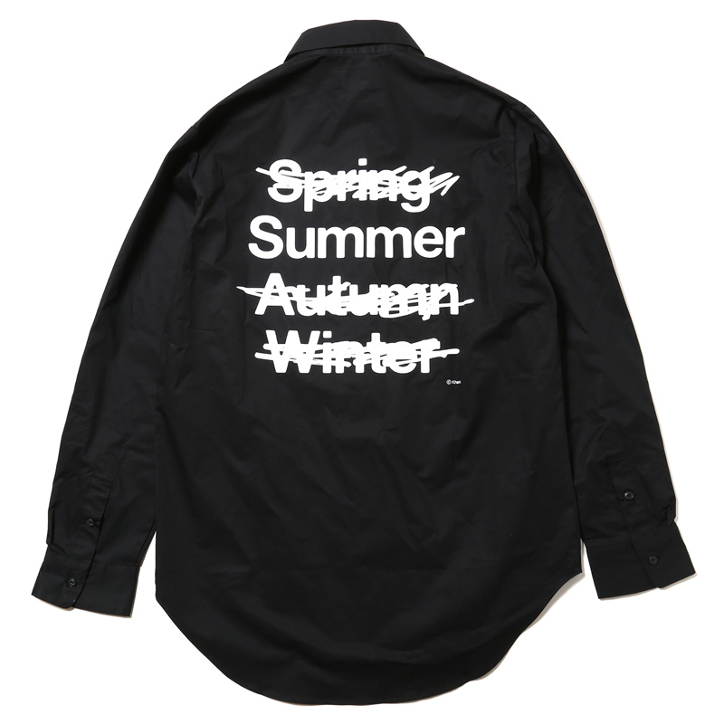 RADIO EVA 627 NEW ONLY SUMMER SHIRTS/ブラック