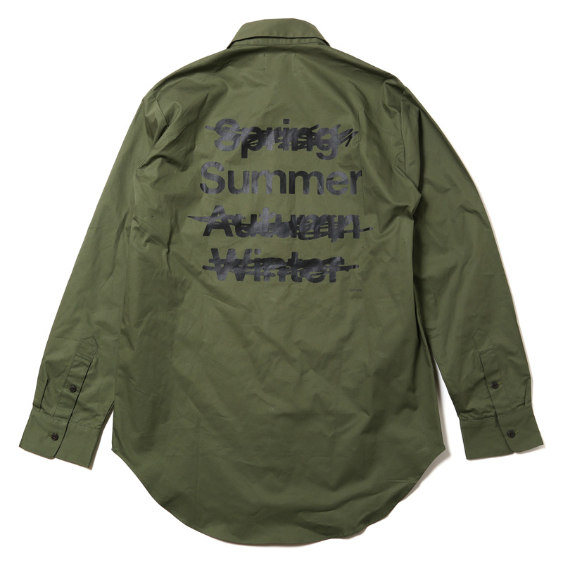 RADIO EVA 627 NEW ONLY SUMMER SHIRTS/オリーブ