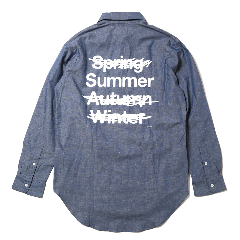 RADIO EVA 627 NEW ONLY SUMMER SHIRTS/インディゴ