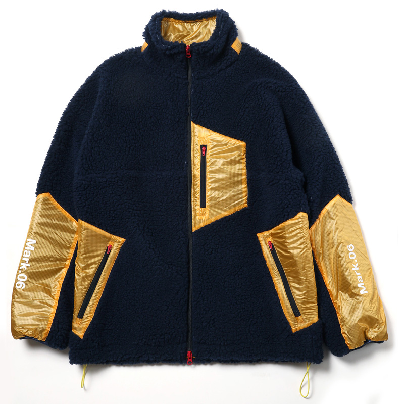 RADIO EVA 663 EVANGELION BOA JACKET/ネイビー（Mark.06）