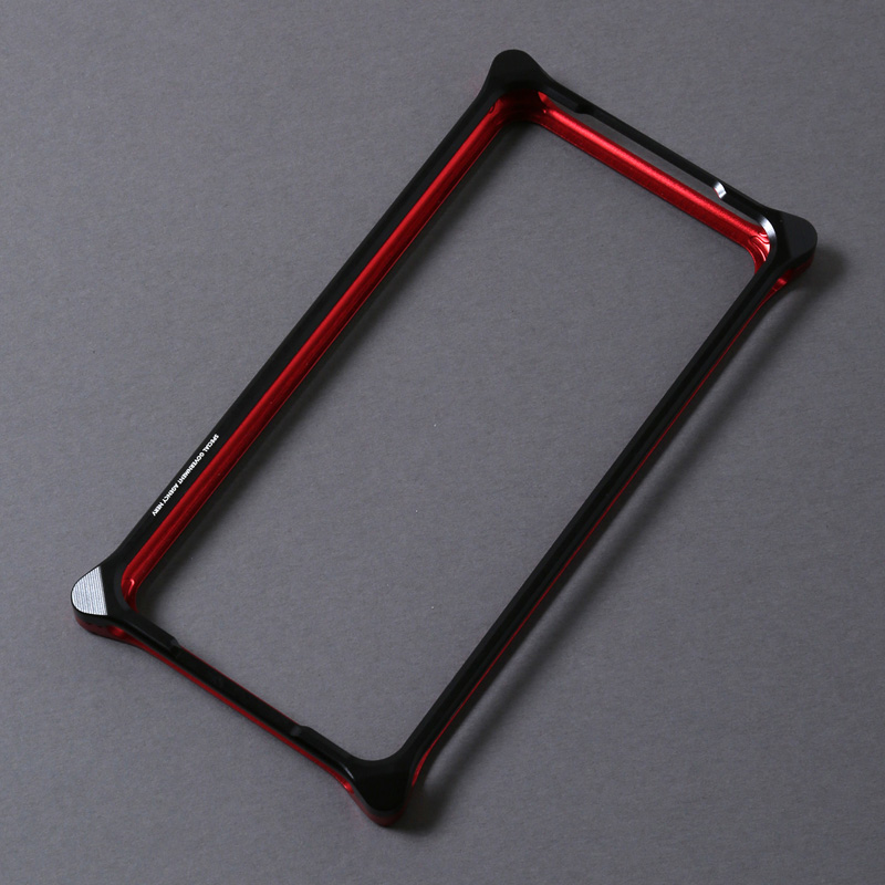 RADIO EVA 676 Solid Bumper for iPhone11 (RADIO EVA Limited)/Black×Red(NERV)