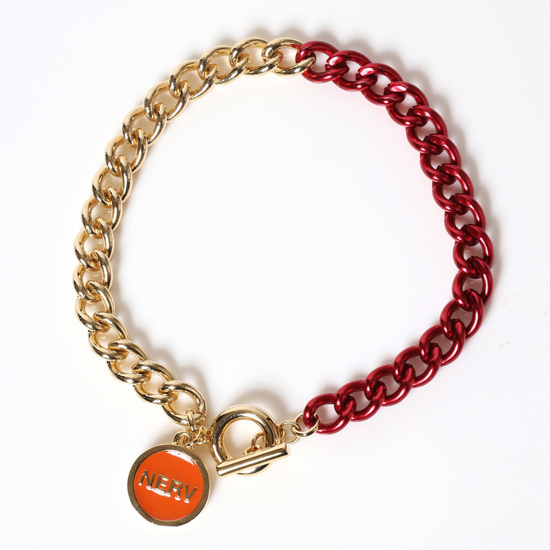 RADIO EVA 726 EVANGELION Charm Thin Bracelet/ASUKA