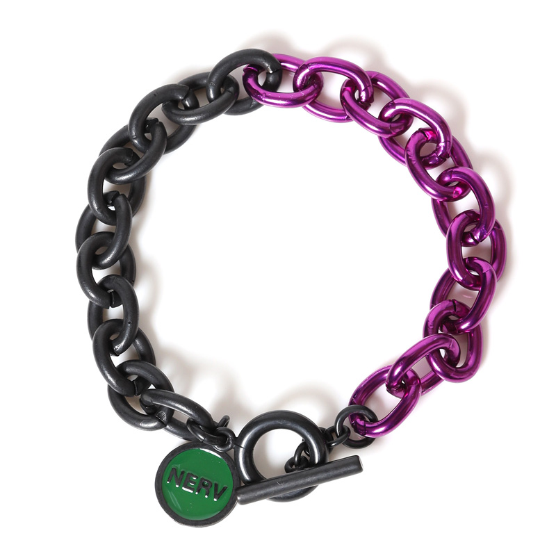 RADIO EVA 727 EVANGELION Charm Bracelet/EVA-01