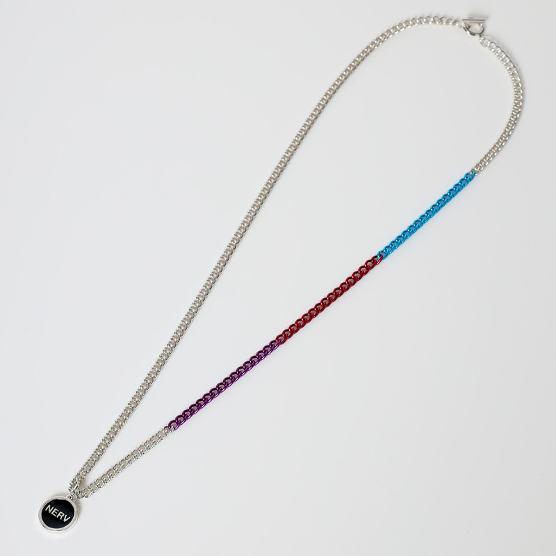 RADIO EVA 728 EVANGELION Charm Necklace