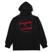 RADIO EVA 734 Longinus & Cassius Neon Sign Parka/ブラック×レッド