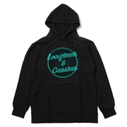 RADIO EVA 734 Longinus & Cassius Neon Sign Parka/ブラック×グリーン