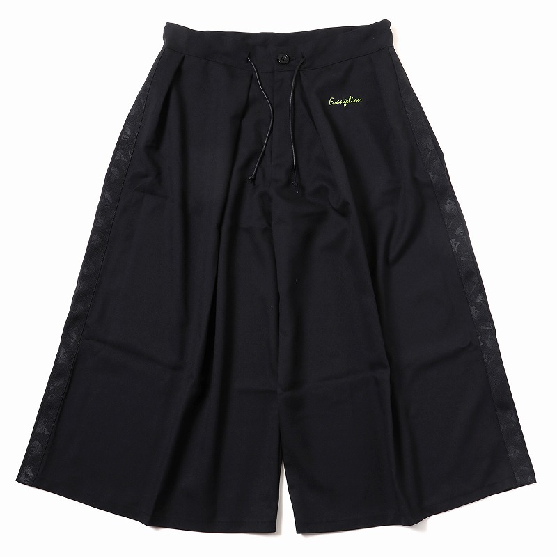RADIO EVA 743 EVANGELION HAKAMA PANTS/ブラック×ブラック