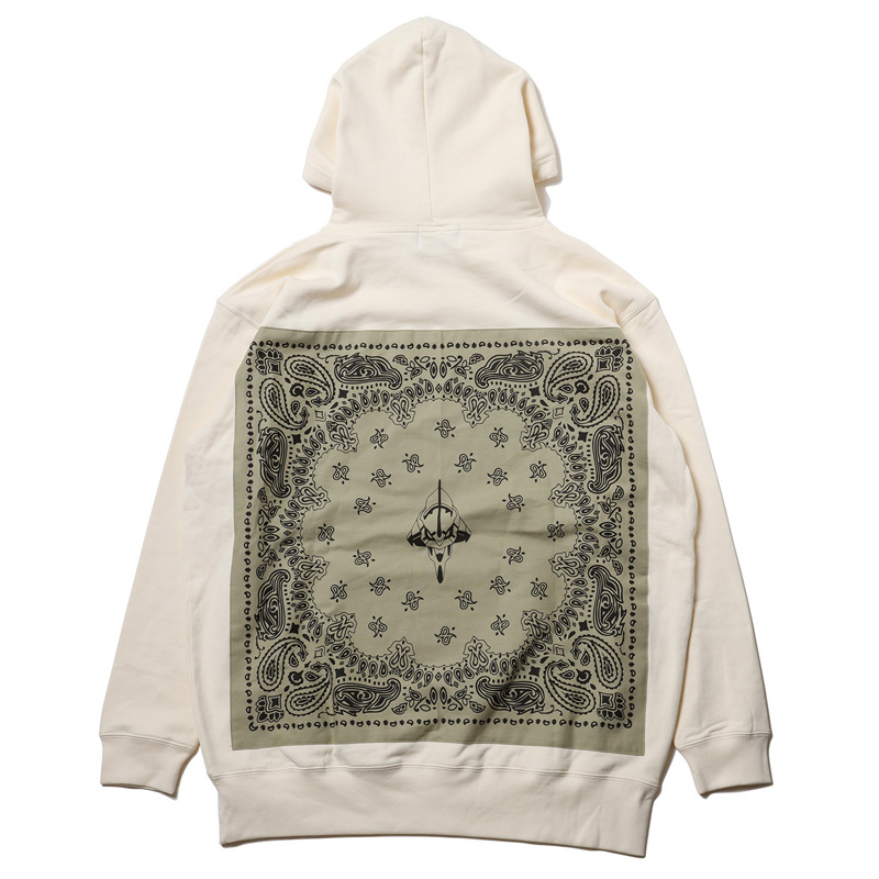 RADIO EVA 790 EVA-01 BANDANNA PARKA β/BEIGE×BEIGE