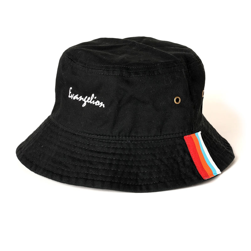 RADIO EVA A038 Rebuild of Evangelion Bucket Hat/BLACK
