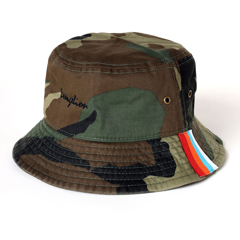 RADIO EVA A038 Rebuild of Evangelion Bucket Hat/WOODLAND CAMO