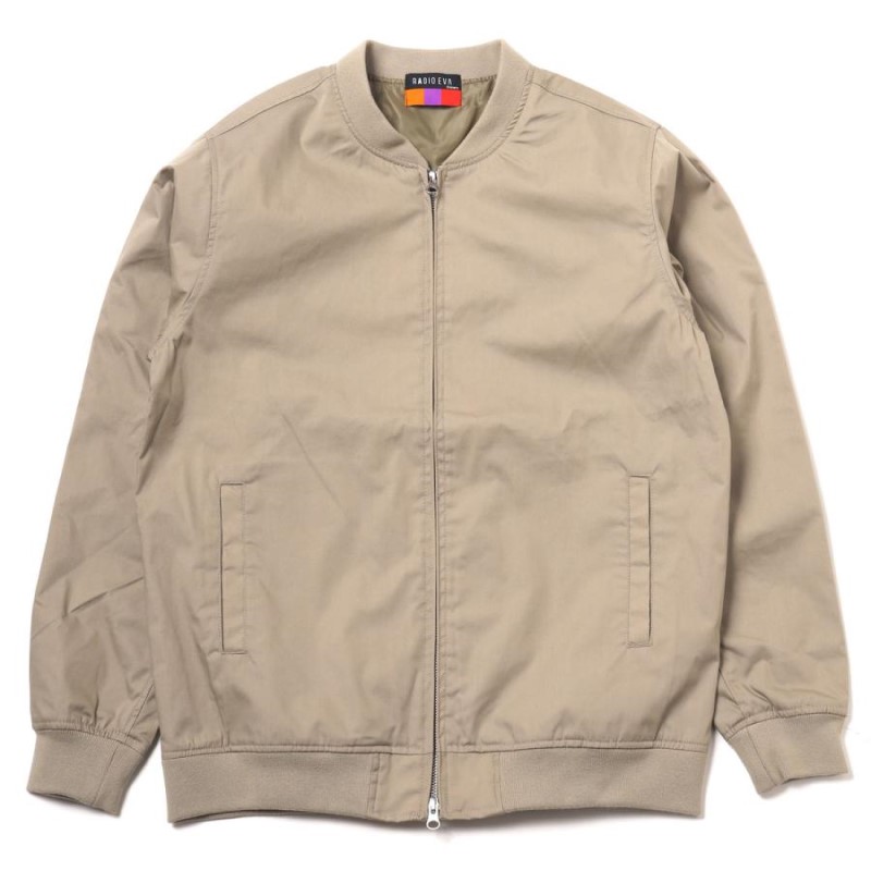RADIO EVA A087 Longinus T/C STADIUM JACKET/BEIGE/M