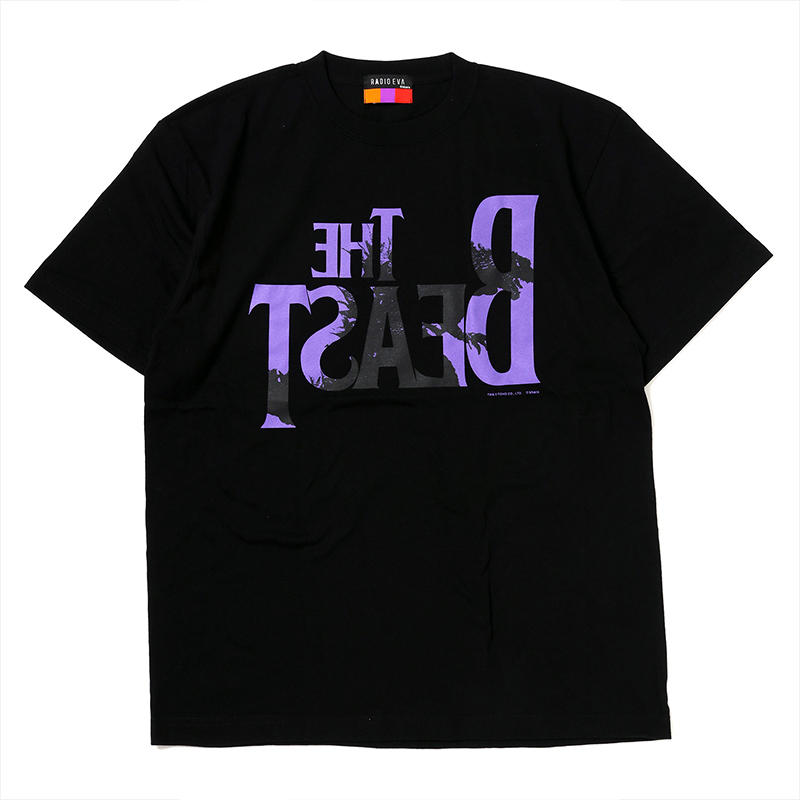 RADIO EVA G001 THE BEAST “G” T-Shirt/ブラック×パープル