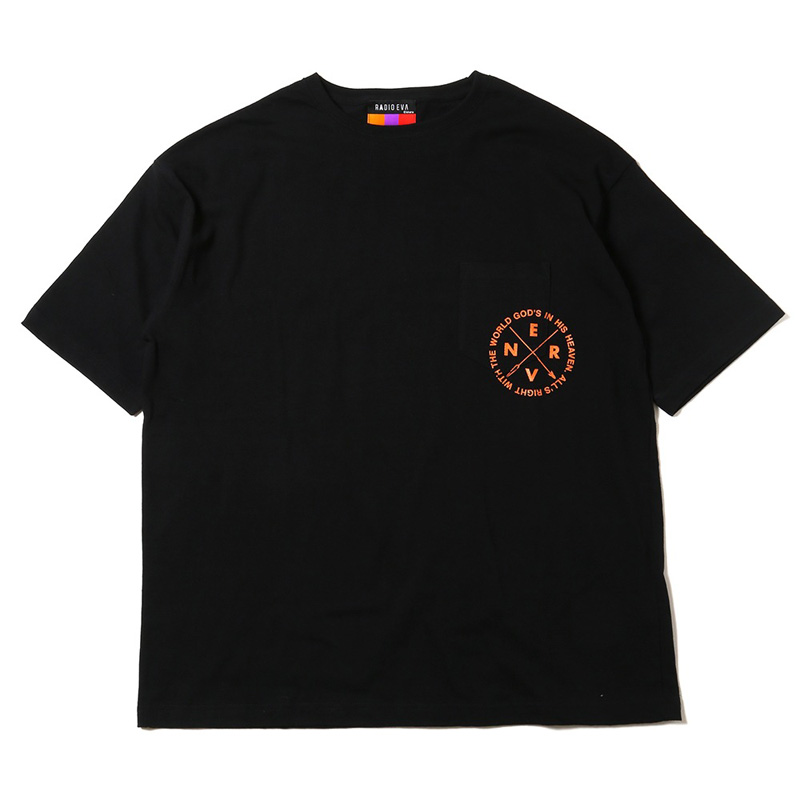 RADIO EVA 467 EVANGELION New Numbering Pocket T-Shirt/オレンジ(02)