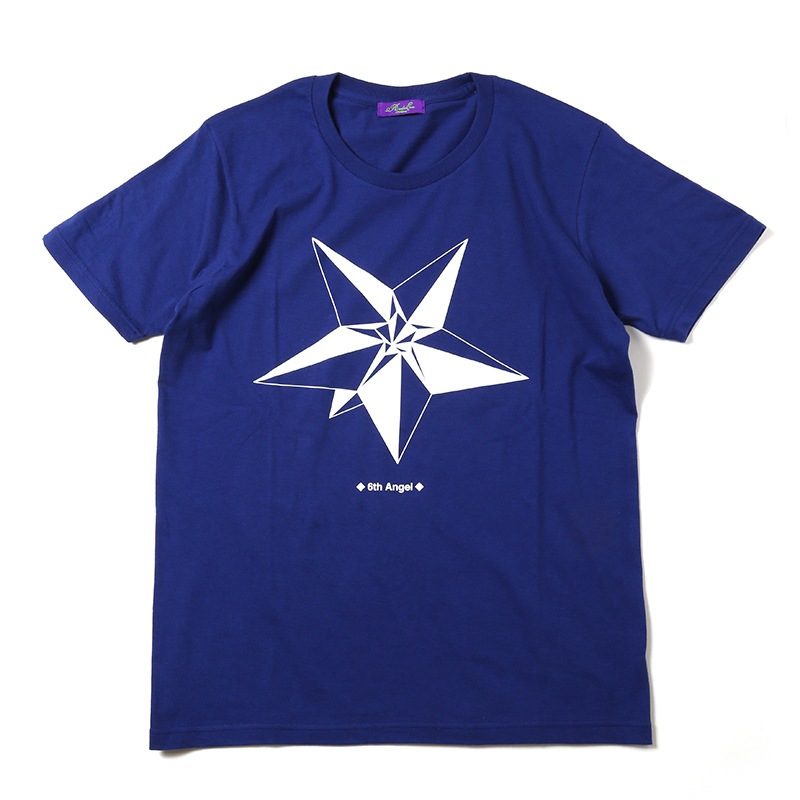 RADIO EVA470 GEOMETRIC 6th Angel T-Shirt/ブルー