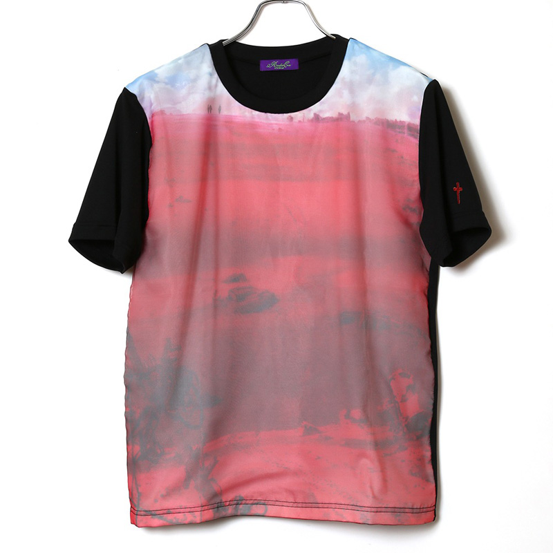 RADIO EVA 549 EVANGELION Organdy T-Shirts/ブラック