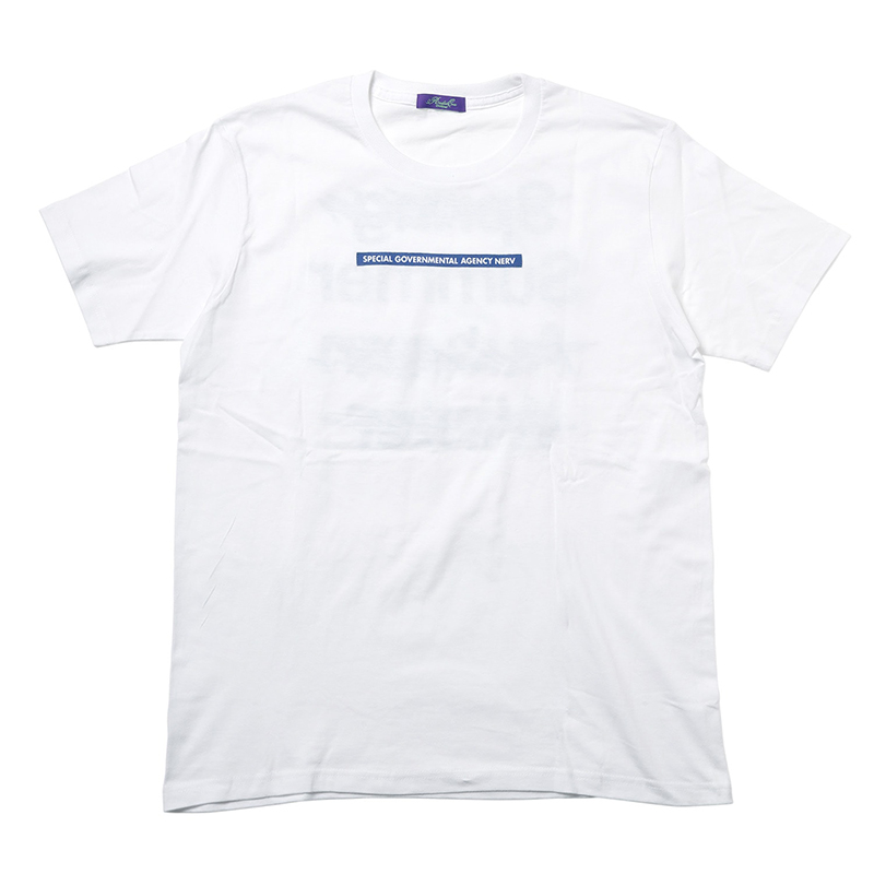 RADIO EVA 572 NEW ONLY SUMMER T-Shirt/WHITE×BLUE
