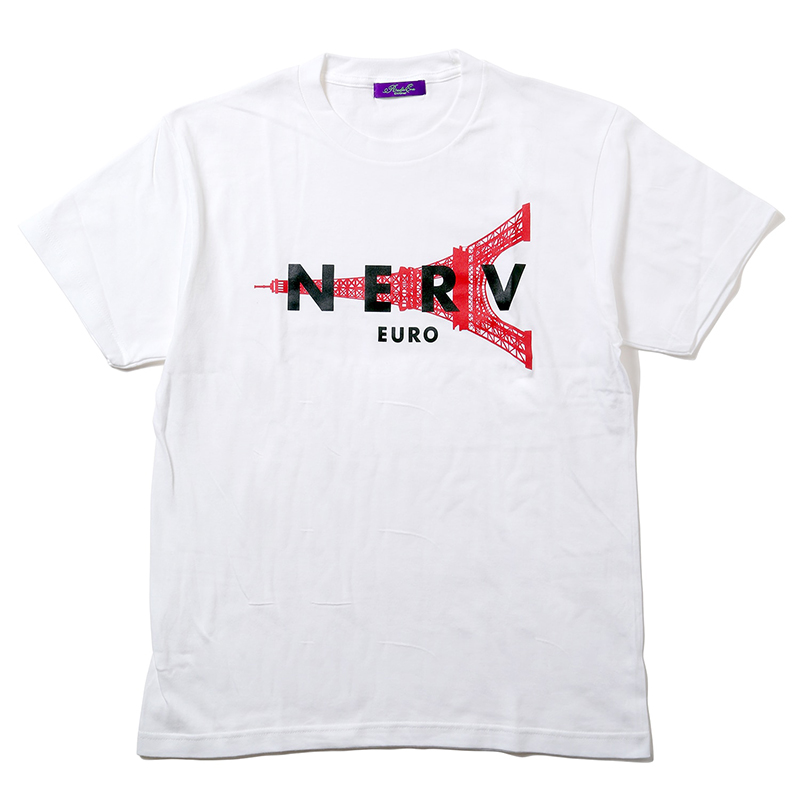RADIO EVA 656　EURO NERV T-Shirt/WHITE
