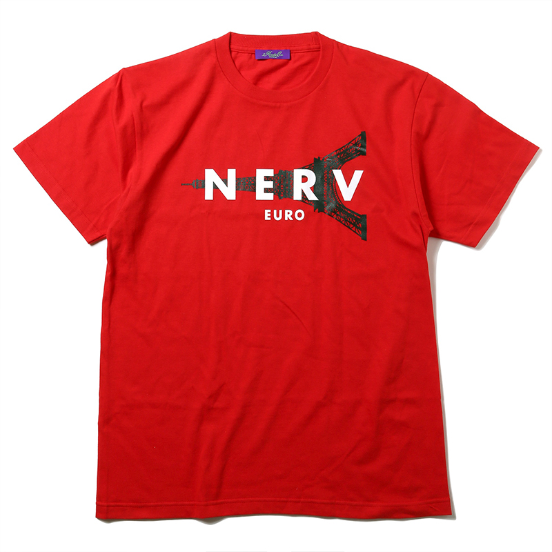 RADIO EVA 656　EURO NERV T-Shirt/RED