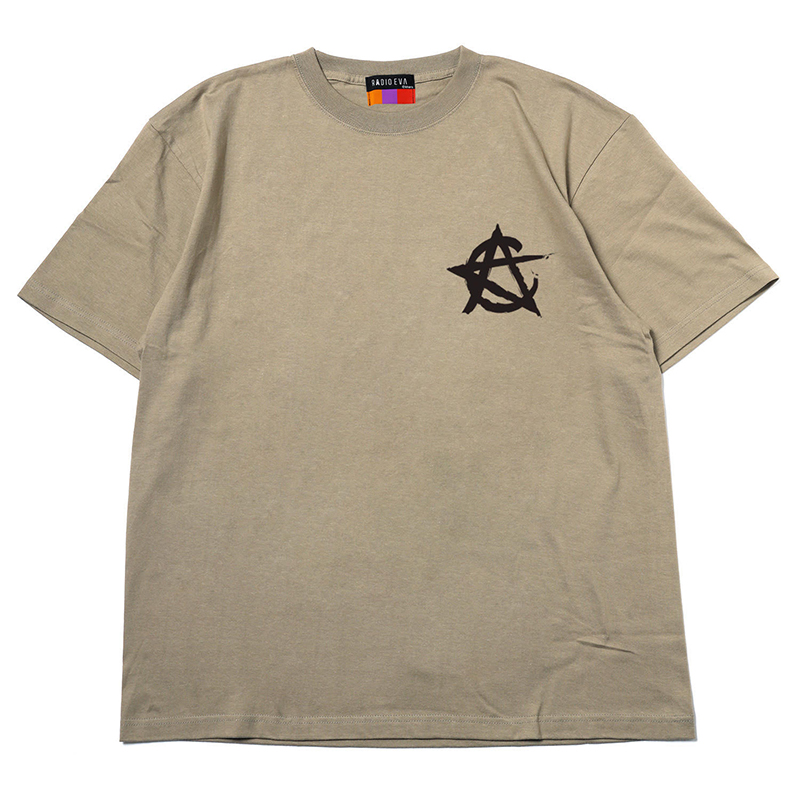 RADIO EVA 772 CIRCLE EVA T-Shirt/SAND　KHAKI