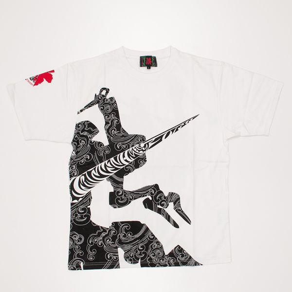 EVA×錦 仮設伍号機シルエットTシャツ