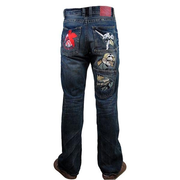 EVA×錦 コラボレーション 3連ポケットデニムパンツ