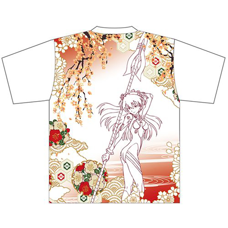 EVA×錦 百花流水アスカTシャツ