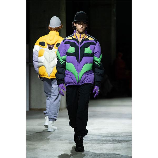【EVA×UNDERCOVER】ダウンジャケット 初号機/PURPLE