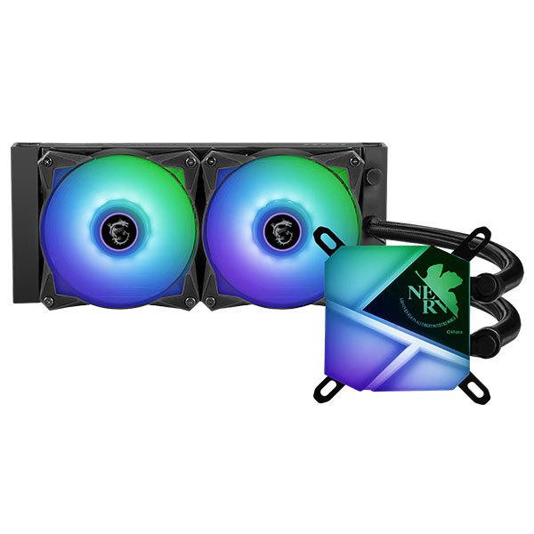【MSI x EVANGELION e:PROJECT】MAG CORELIQUID C240（240MM水冷クーラー）