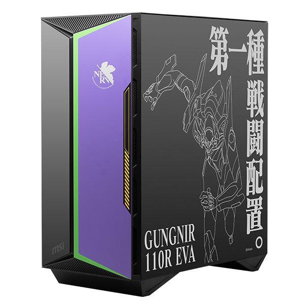 【MSI x EVANGELION e:PROJECT】MPG GUNGNIR 110R（Mid-Tower ケース）