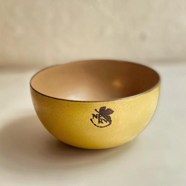 EVANGELIONコラボ輪島漆椀／零号機（加波次吉漆器店）