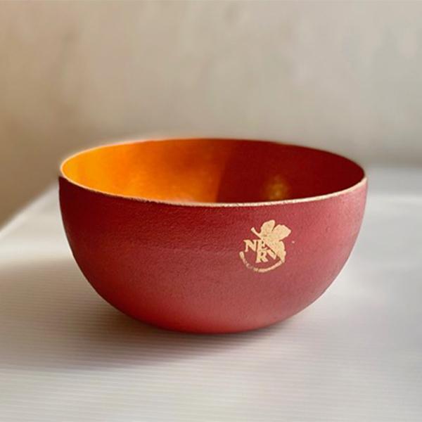 EVANGELIONコラボ輪島漆椀／２号機（加波次吉漆器店）