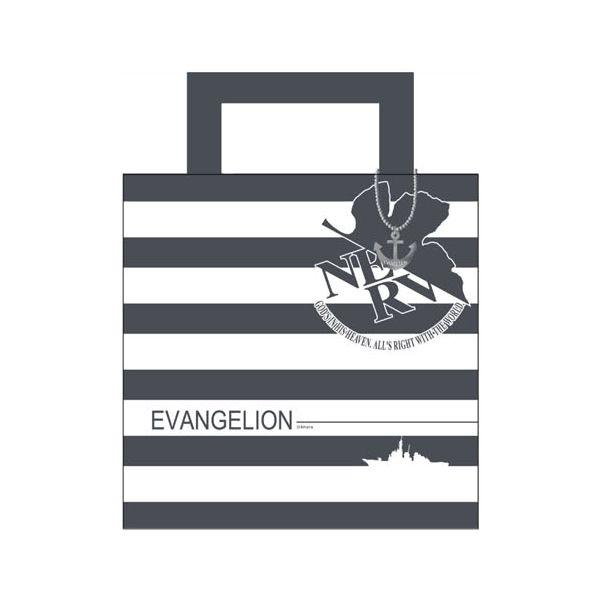 ヱヴァンゲリヲン新劇場版　ボーダー柄トートバッグ（ムービック）