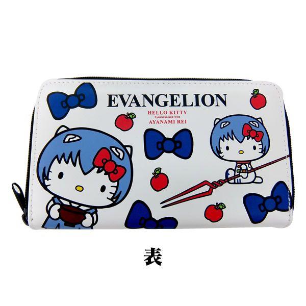 EVA x HELLO KITTY　ラウンドウォレット　レイ （あすなろ舎）
