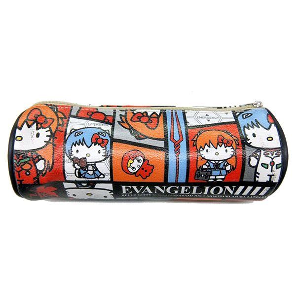 EVA x HELLO KITTY　筒型ポーチ （あすなろ舎）