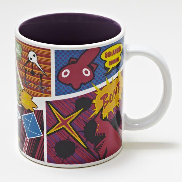 EVANGELION STORE オフィシャル版　ピクトグラムマグカップ（アメコミ風）