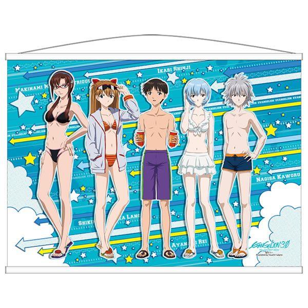 ヱヴァンゲリヲン新劇場版 水着タペストリー （ムービック）