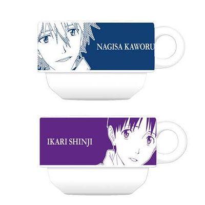 ヱヴァンゲリヲン新劇場版　カヲル＆シンジスタックマグ（ムービック）