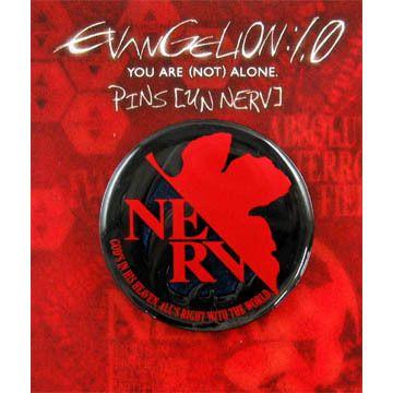 ヱヴァンゲリヲン新劇場版 ピンバッチNERVマーク (ムービック）