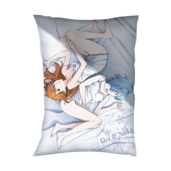 ヱヴァンゲリヲン新劇場版 レイ＆アスカ ジャンボクッション（ムービック）