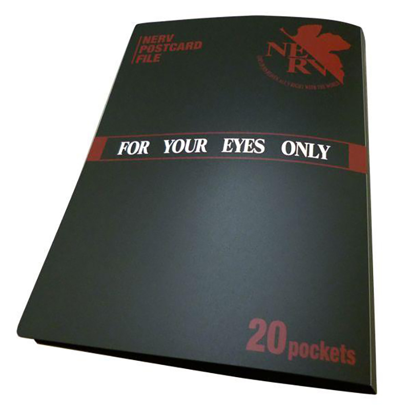 EVANGELION STORE オフィシャル版　ポストカード収納ファイル／官給品