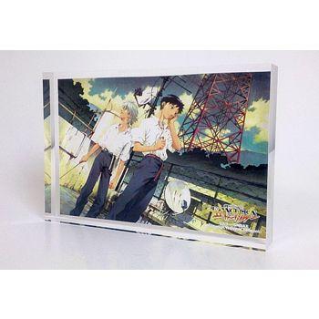 新世紀エヴァンゲリオン アクリルキューブ　貞本義行イラスト A：シンジ＆カヲル