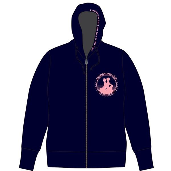 ヱヴァンゲリヲン新劇場版 パーカーシンジ＆カヲル/ネイビー（ムービック）