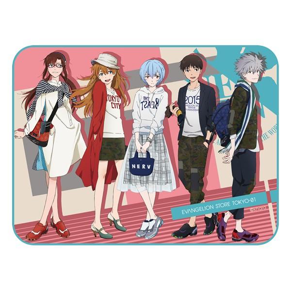 EVASTORE TOKYO-01オリジナル 4周年記念イラストブランケット