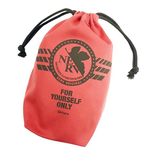 EVA STORE オリジナル NERVマーク巾着（赤）