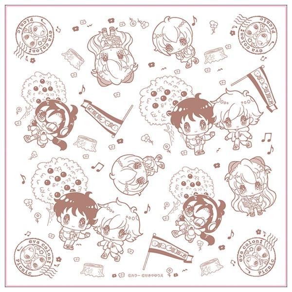 EVA STORE オリジナル eva colon:(picnic) ランチガーゼクロス