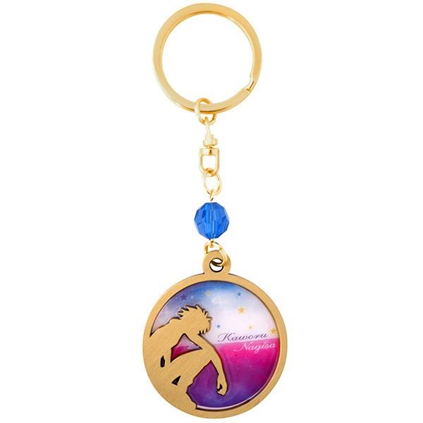 EVA STORE TOKYO-01オリジナル ステンドグラス風キーホルダー/カヲル